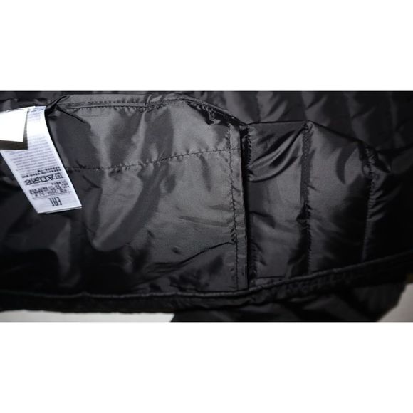 Gap Kids Girl's Sz S (6-7) Black Allover Star Print Hooded Puffer Jacket $80 - Picture 10 of 12